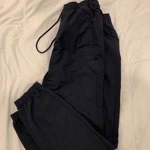 Theory parachute joggers, navy